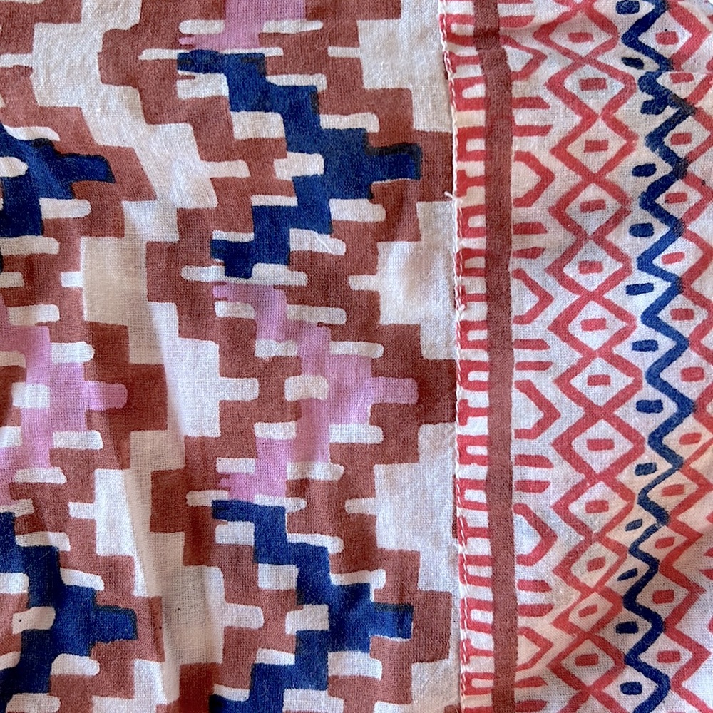 Roberta Roller Rabbit Brown Patterned Swim Cover … - image 6